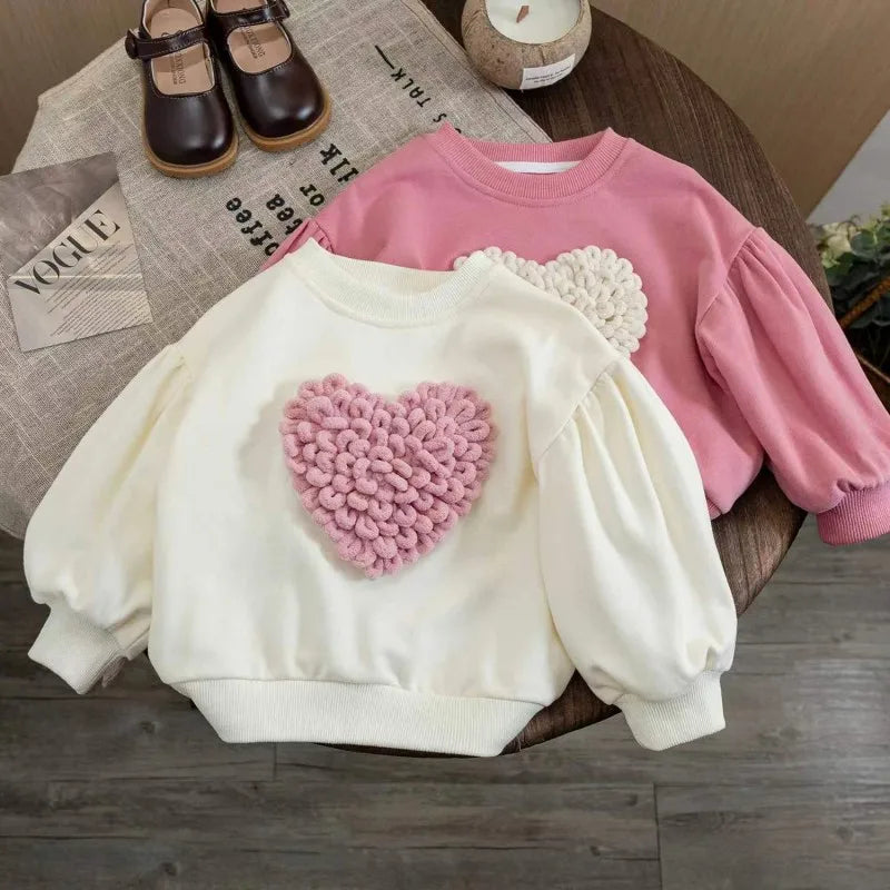 Girls Love Long Sleeve Sweater