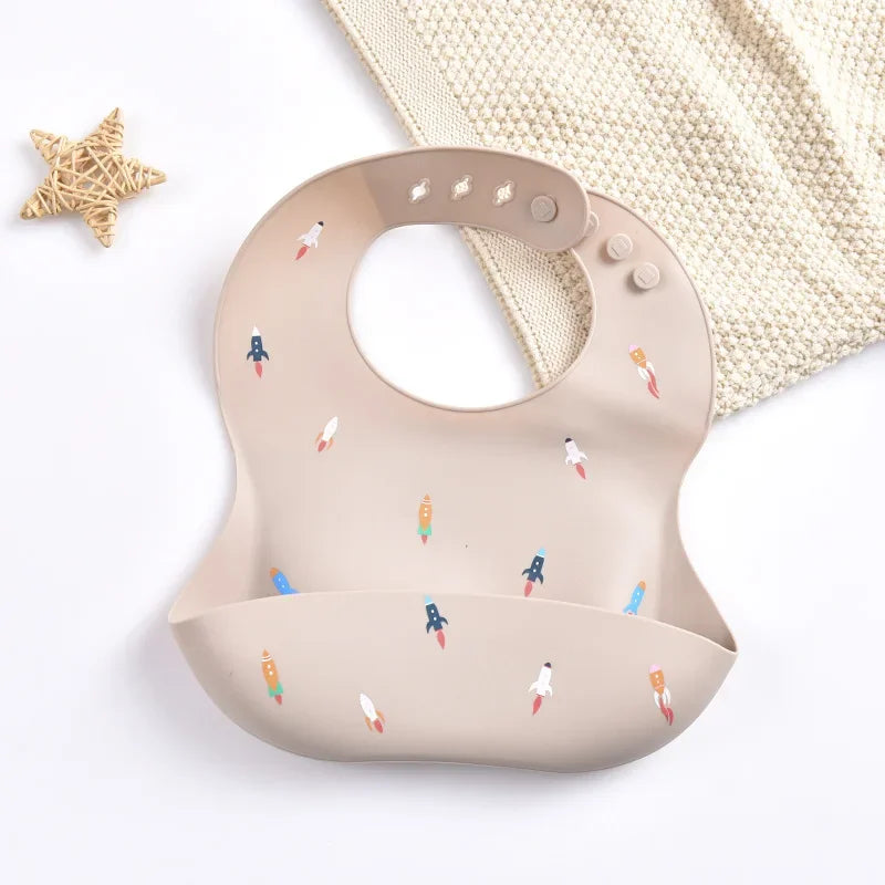 Waterproof Silicone Baby Bib