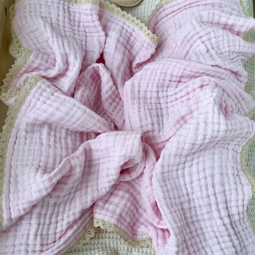 6 Layers Muslin Swaddle Wrap Organic Cotton