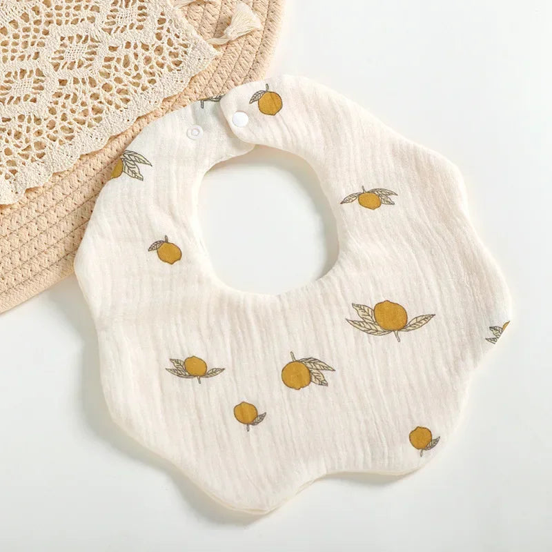 6 Layer Muslin Cotton Bib